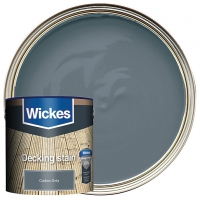 Wickes  Wickes Decking Stain Carbon Grey 2.5L