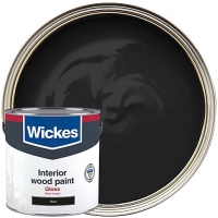 Wickes  Wickes Quick Dry Gloss Black 2.5L
