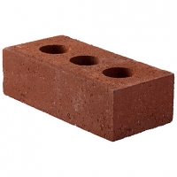 Wickes  Marshalls Red Perforated Engineering Brick - 215 x 100 x 65m