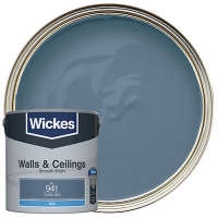 Wickes  Wickes Turkish Blue - No. 941 Vinyl Matt Emulsion - 2.5L