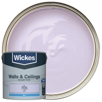 Wickes  Wickes Lilac - No.705 Vinyl Matt Emulsion Paint - 2.5L