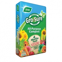Wickes  Gro-Sure All Purpose Compost & 4 Month Feed - 50L