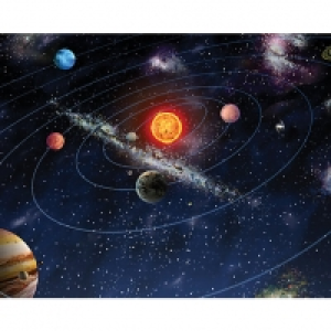 Wickes  ohpopsi Solar System Wall Mural - L 3m (W) x 2.4m (H)