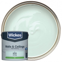 Wickes  Wickes Duck Egg - No.900 Vinyl Silk Emulsion Paint - 2.5L