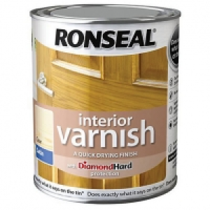 Ronseal Interior Varnish - Satin Clear 250ml £12.00