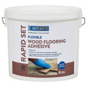 Setcrete Flexible Wood Flooring Adhesive - 8kg