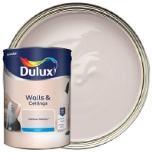 Dulux Matt Emulsion Paint Mellow Mocha - 5L £26.00