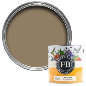 Homebase Water Based Farrow & Ball Estate Emulsion Paint Broccoli Brown - 2.5L