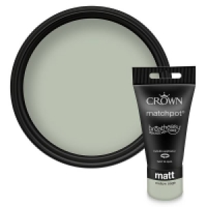 Crown Breatheasy Mellow Sage - Matt Emulsion Paint - 40ml Te