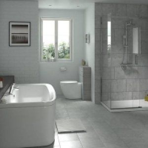 Classico Grey Porcelain Wall & Floor Tile - 300 x 600mm - 1. £17.28