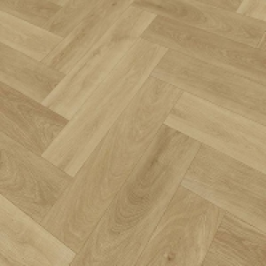 5.5mm Light Oak Herringbone SPC Waterproof Rigid Vinyl Floor £61.25