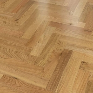 Herringbone Parquet 14x90mm Oak Lacquered Engineered Floorin £67.90