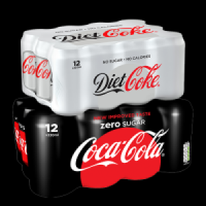Coca-Cola, Diet Coke & Coke Zero £4.00