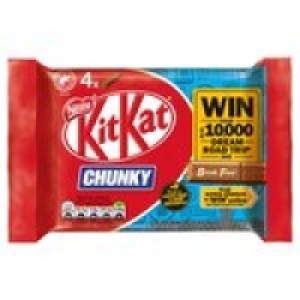 Kit Kat Chunky Milk Chocolate Bar Multipack 4 Pack £1.00