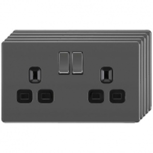 BG 13A Screwless Flat Plate Double Switched Power Socket Dou £45.00