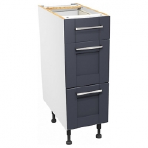 Ohio Navy Shaker Drawer Unit - 300mm £118.00