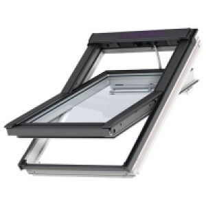 Wickes  VELUX INTEGRA White Painted Solar Centre Pivot Roof Window -