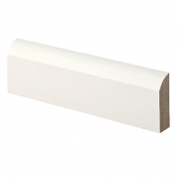 Wickes  Wickes Bullnose Primed MDF Architrave - 14.5mm x 44mm x 2.1m