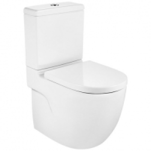 Meridian Easy Clean Close Coupled Fully Shrouded Compact Toi