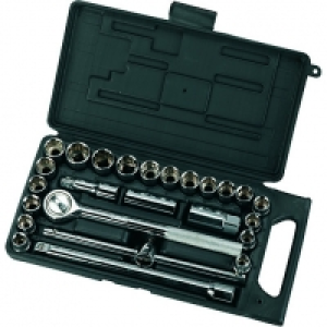 Wickes  Wickes Carbon Steel 25 Piece Socket Set