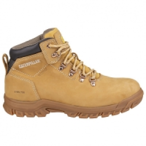 Caterpillar Mae S3 Nubuck Waterproof Womens Safety Boots Hon