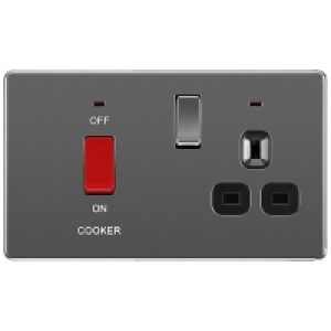 BG 45 Amp Screwless Flat Plate Cooker Control Unit with Swit £17.00