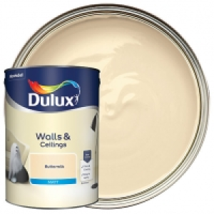 Dulux Matt Emulsion Paint Buttermilk - 5L £26.00