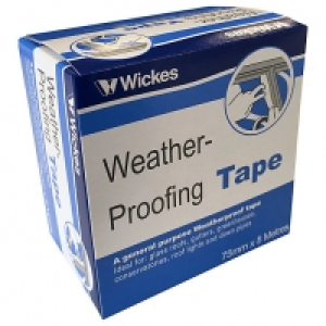 Wickes General Purpose Weatherproofing Tape - 76mm x 8m £13.50