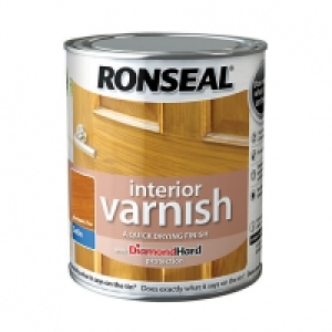 Wickes  Ronseal Interior Varnish - Satin Antique Pine 750ml