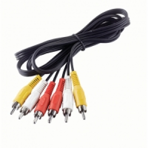 Ross 3 Phono to 3 Phono Cable - 1.5m £1.50