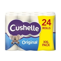 QDStores  Cushelle White Toilet Paper 24 Pack