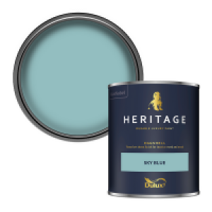 Homebase Dulux Heritage Dulux Heritage Eggshell Paint - Sky Blue - 750ml