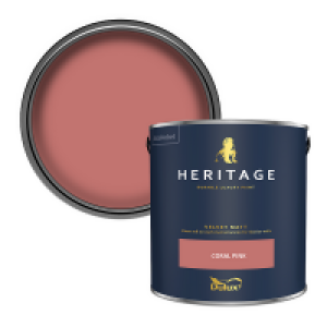 Dulux Heritage Matt Emulsion Paint - Coral Pink - 2.5L