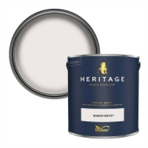 Dulux Heritage Matt Emulsion Paint - Roman White - 2.5L
