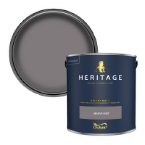 Dulux Heritage Matt Emulsion Paint - Mauve Mist - 2.5L