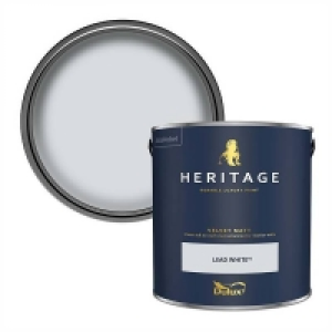 Dulux Heritage Matt Emulsion Paint - Lead White - 2.5L