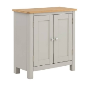 No Assembly Required Norbury Petite Cabinet - Grey