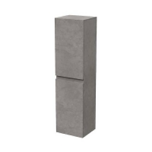 Bathstore Mino Tall Wall Mounted Unit - Concrete £220.00
