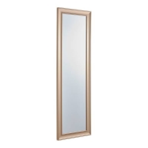 Mdf And Mirror Glass Coldrake Framed Mirror - Gold - 41x131cm