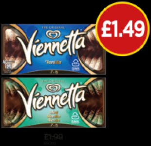 Viennetta Vanilla Ice Cream, Viennetta Mint Ice Cream
