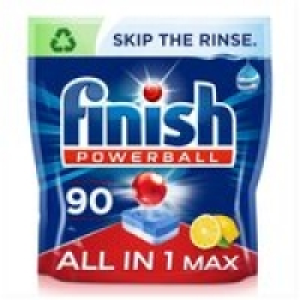 Ocado  Finish All in 1 Max Dishwasher Tablets Lemon Scent