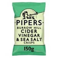 Ocado  Pipers Burrow Hill Cider Vinegar & Sea Salt Crisps