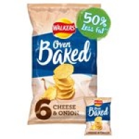 Morrisons  Walkers Baked Cheese & Onion Multipack Snacks 