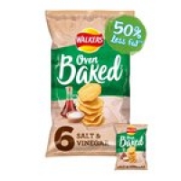 Morrisons  Walkers Baked Salt & Vinegar Multipack Potato Snacks 