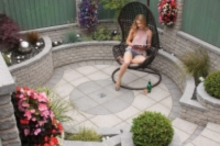 Marshalls Argent Smooth Dark Grey Paving Slab 400 x 400 x 38 £725.00