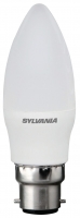 Wickes  Sylvania LED Non Dimmable Frosted Candle B22 Light Bulb - 3W