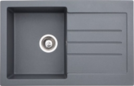 Abode Xcite 1 Bowl Granite Kitchen Sink - Grey £259.00