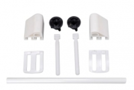 Euroflo By Fluidmaster White Toilet Seat Hinges £5.50