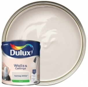 Dulux Silk Emulsion Paint - Nutmeg White - 2.5L
