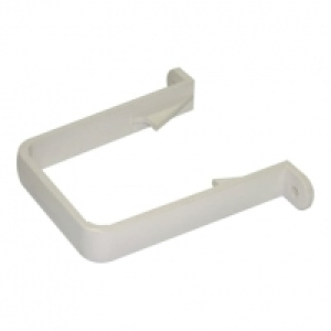 Wickes  FloPlast 65mm Square Line Downpipe Clip - White